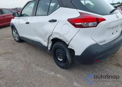 2020 Nissan Kicks S Xtronic Cvt z USA, uszkodzony, nr VIN 3N1CP5BV0LL529635